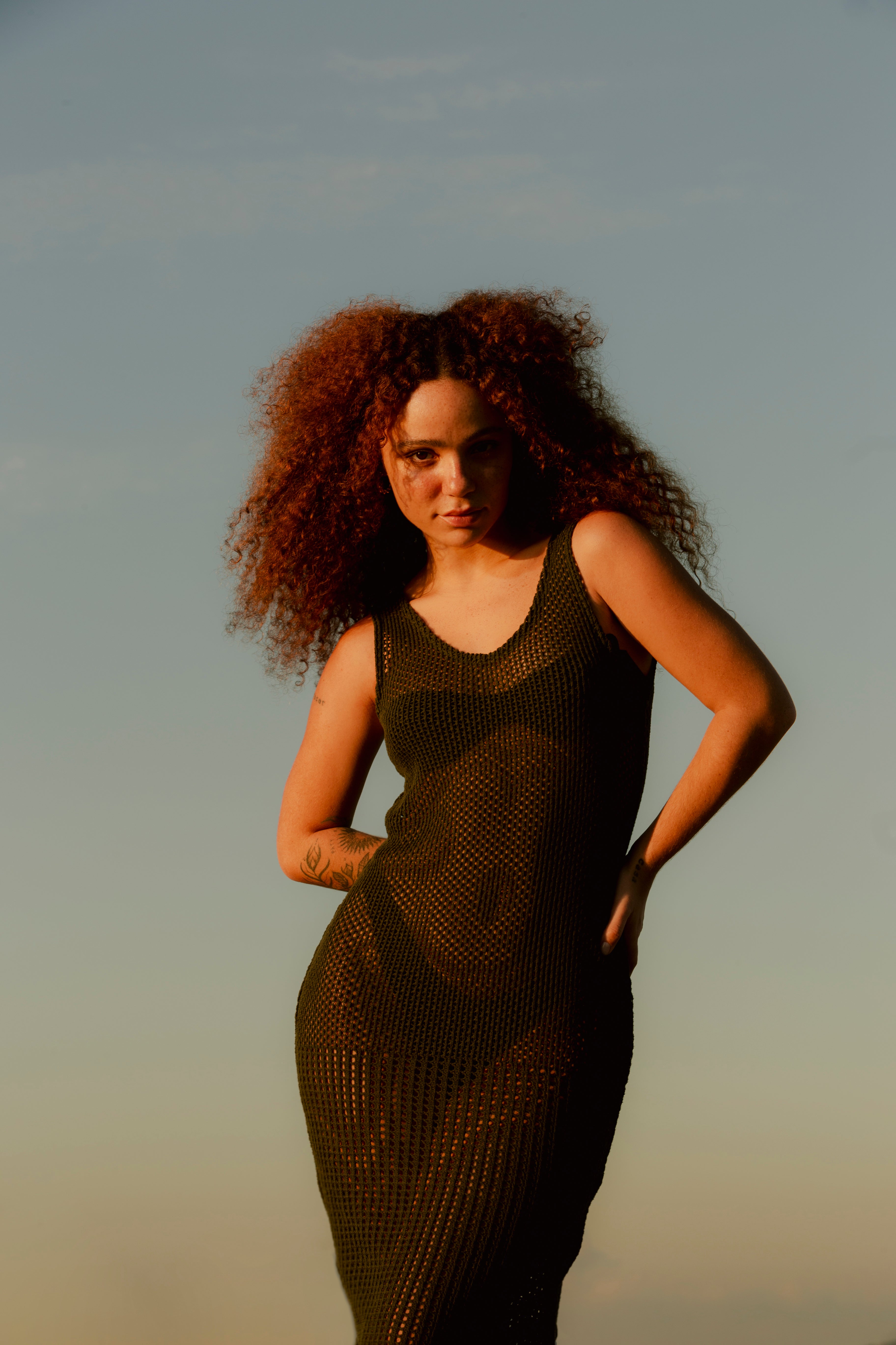 Recycled Open Knit Dress – DELLA TERRA Recycled Open Knit Dress – DELLA TERRA