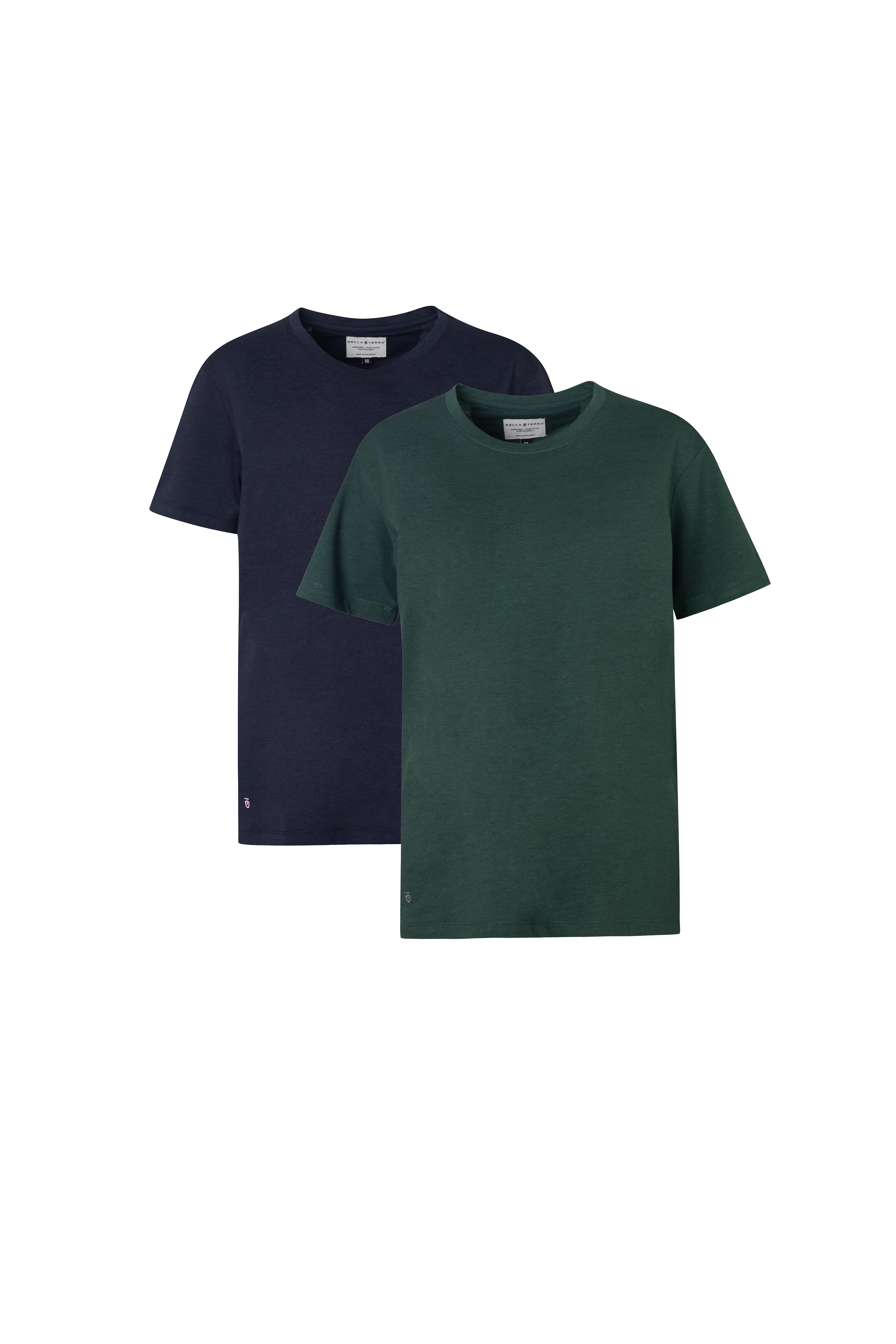 Pack of Organic Cotton & Refibra Tees – DELLA TERRA