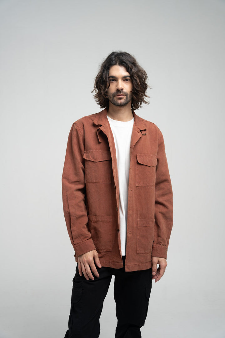 The Tencel Linen Overshirt