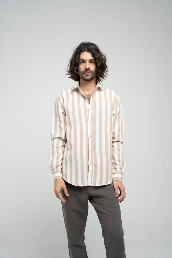 The Striped Tencel Summer Buttondown