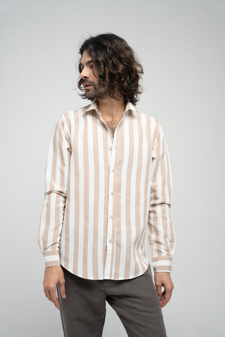 The Striped Tencel Summer Buttondown