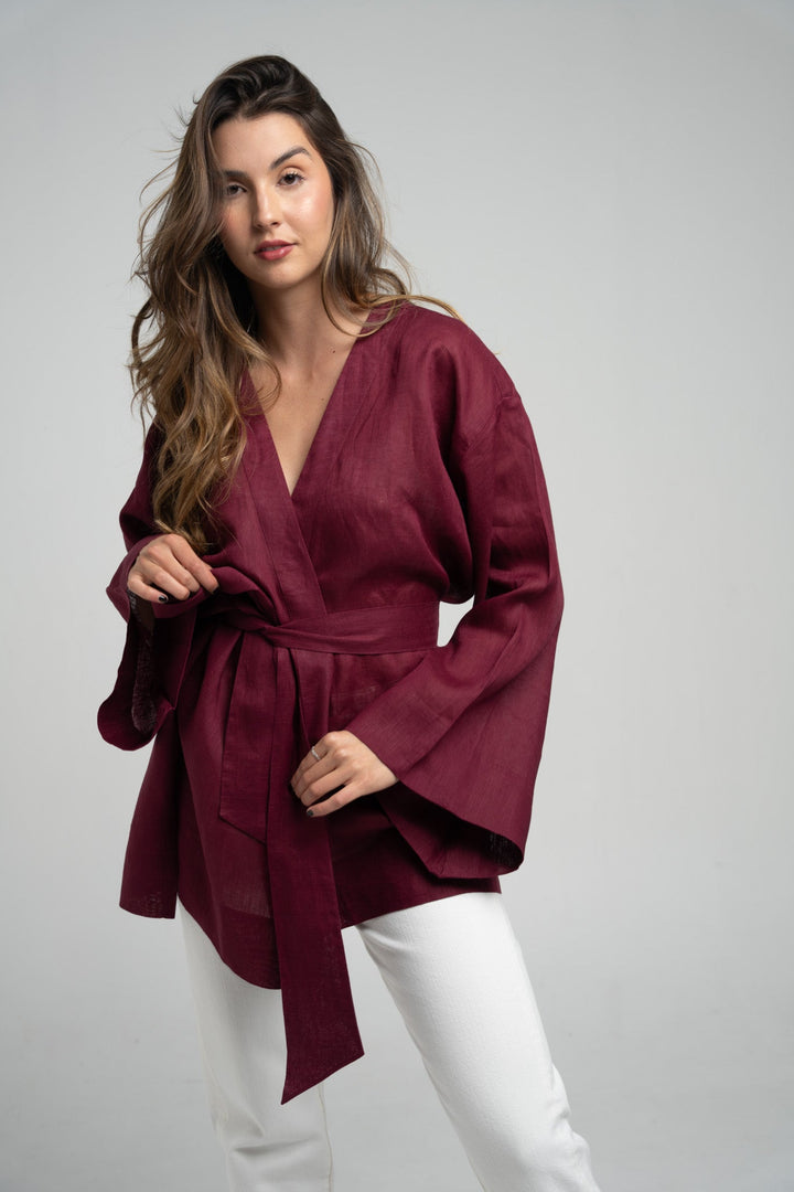 The Linen Kimono