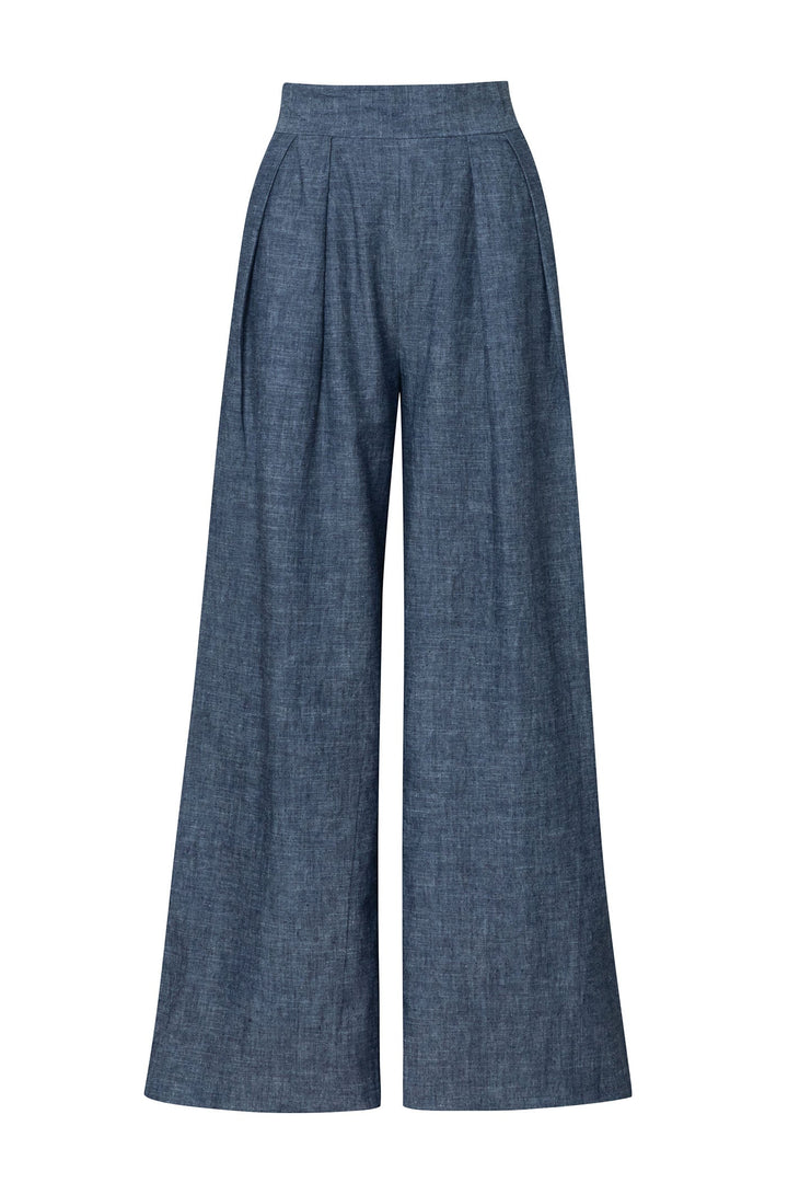 The Pleated Hemp Pants