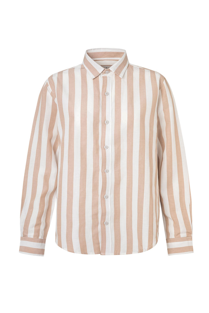 The Striped Tencel Summer Buttondown