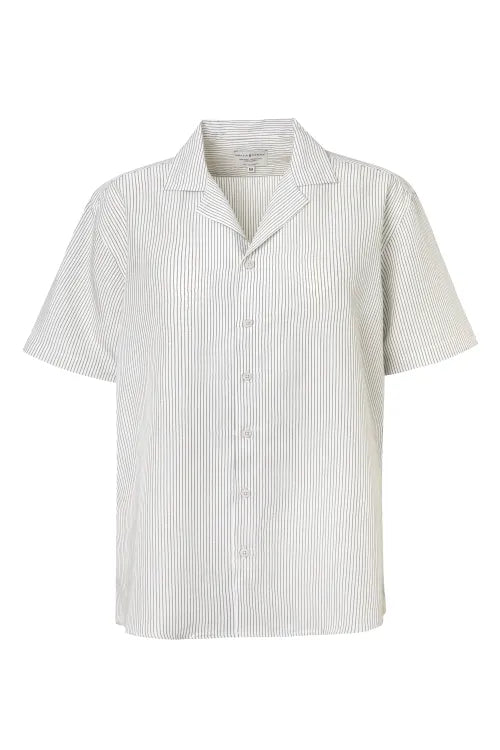 The Tencel Striped Cuban Shirt